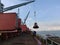 Coal discharging operation on bulk ship