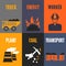 Coal industry mini posters