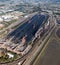 Coal loading facilitied Newcastle NSW Australia