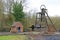 Coal mine headframe in the Black Country,