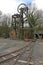 Coal mine headframe in the Black Country, England