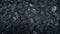 Coal mineral black as a cube stone background. Coal texture