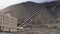 Coal-mining at Pyramiden settlement. Svalbard