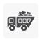 Coal truck icon