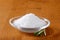 Coarse grained edible salt