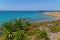 The coast of Aegina island