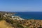 Coast of Agia Pelagia village in Kythera island in Greece