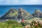 The coast along Tappi in front of the Tsugaru Strait, Aomori, Honshu, Japan