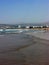 Coast of the Atlantic ocean in Agadir in Morocco