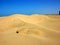 Coast of the Atlantic ocean in Agadir in Morocco