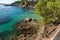 Coast of the balearic Island of Mallorca