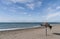 Coast beaches of Estepona on the Costa del Sol, Spain
