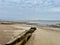 The coast of Bembridge Beach on the Isle of Wight