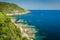 The coast of Cap Corse and Tour de L\'Osse