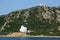 The coast at Capo Comino on the island of Sardinia