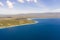 Coast of Cebu island, Moalboal, Philippines, top view