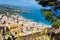 Coast of Cefalu in Italy