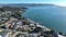 Coast City at Morro Bay in California United States.