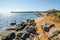 The coast of Funtana Meiga in Sardinia Island