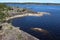 The coast of Lake Ladoga, Landscapes of Ladoga