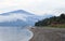 Coast of lake Teletskoe