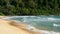 Coast of Lazy Beach on the Koh Rong Samloem