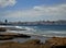 Coast at low tide and city, Gran Canaria