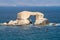 Coast near Antofagasta city in Chile, stone arch