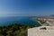 Coast of Ohrid lake from the fortress