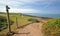 Coast path in North Devon