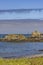 Coast with Phare du Four near Argenton in Brittany, France