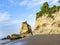 Coast at playa de sua in Atacamas, Ecuador