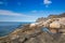 On the coast on Senja island,Norway