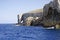 The coast of the small island of Comino in Malta