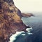 Coast of Tenerife near Punto Teno Lighthouse