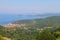 Coast of Tyrrhenian Sea on Elba Island, Italy.