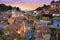 Coast village at Sunset in Asturias, Spain