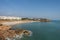 The coast in Vinaroz on a clear day, Costa Azahar