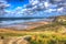 Coast at Watergate Bay Cornwall England UK between Newquay and Padstow in colourful HDR