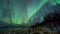 Coastal Aurora borealis over Norway