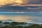 Coastal Background Sunrise over Atlantic Ocean NC