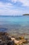Coastal bay landscape in Croatia. Summer Holiday
