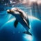 Coastal Charmer - Dolphin\\\'s Graceful Swim