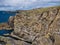 Coastal cliffs around Collaster on the west coast of the island of Unst, Shetland, UK