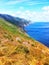 The coastal cliffs of Lundy Island