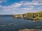 Coastal cliffs and scenery at Fethaland on the north coast of Northmavine, Shetland, Scotland, UK