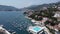 Coastal Elegance of Herceg Novi: Aerial 4K View