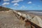 Coastal erosion remediation south of Hornsea, Yorkshire, England