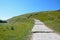 Coastal footpath, Lulworth Cove.