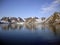 Coastal glaciers and volcanic mountains on Spitzbergen, Norway